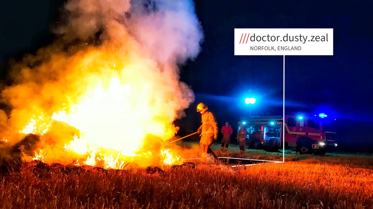 Fire fighters respond to fire at ///doctor.dusty.zeal