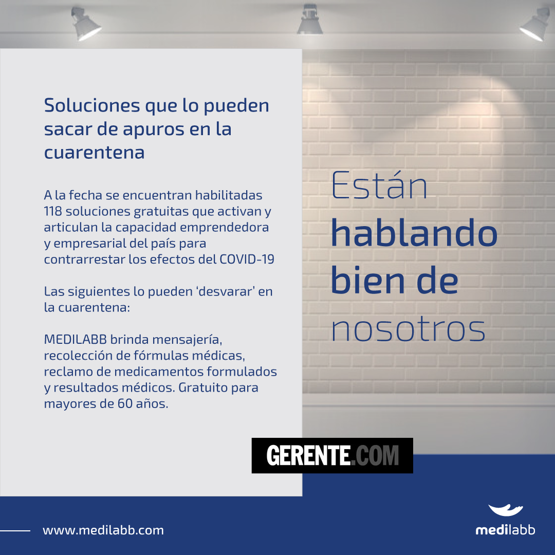 medilabb's tweet photo. Conozca los medios que están hablando bien de nosotros, te invitamos a ver el artículo completo en 👉 https://t.co/X7QxkO6PUE

#EstanHablandoBienDeNosotros
#Medilabb
#SolucionesEnCuarentena
#TrámitesMédicos
#AcompañamientoVirtual https://t.co/Q9hF7AP8SK