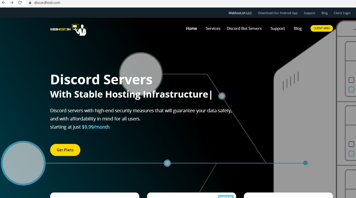 ShWebhost's tweet image. Webhost.sh News Update!
webhost.sh 

If you are a Discord developer and need a secure, fast, reliable, and fast activated Discord server for your bot development or other related programming projects!

Check Us Out!
discordhost.com
