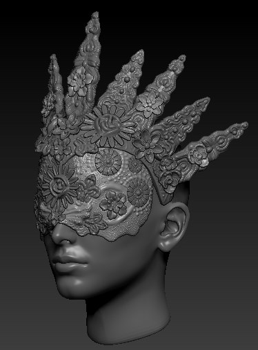 PaburoVIII's tweet photo. Working on #Commission work #Flower #Headmask working with #Pixiologic #ZBrush
#3dprint #3dart #3dartist #3d #3dmodelling #3dmodel #costume #cosplay #accesory #gameart #gameartist #freelancer #artwork #artist #sculpture #jewelry #digitalsculpt #hardsurface #3dmodelling #3dmodel https://t.co/qrk0NinSH8