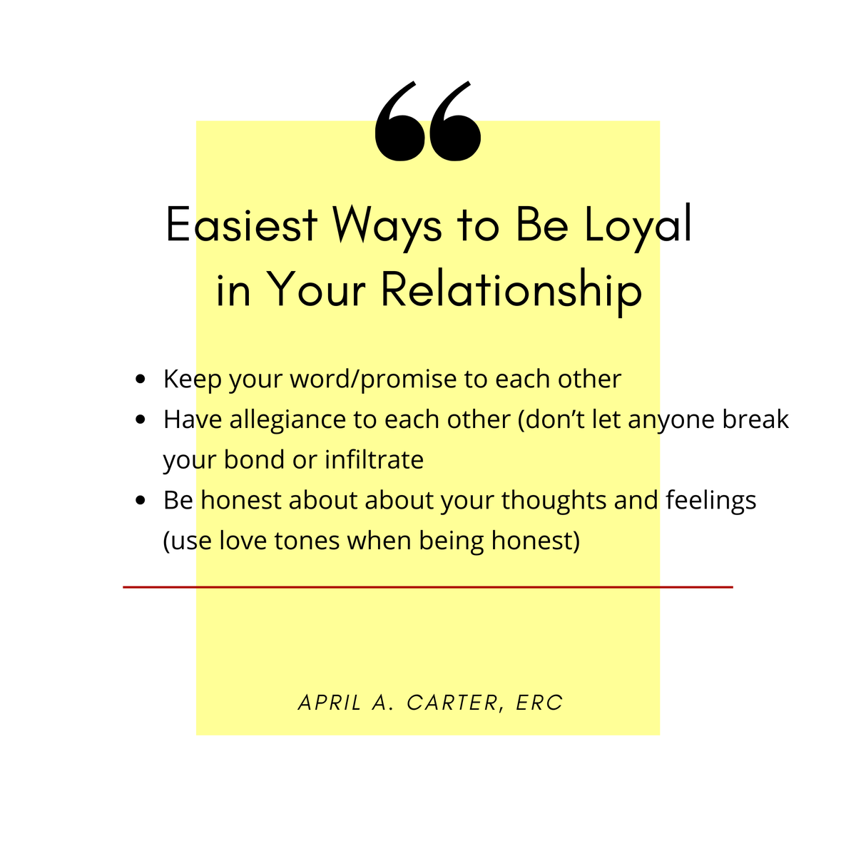 AprilACarter's tweet image. So what can I say? You already know that there are many ways to F up a relationship but I'm tired of all of the negativity that 2020 has bought thus far, so let me give you some good news. You can win in your relationship by taking small everyday steps.