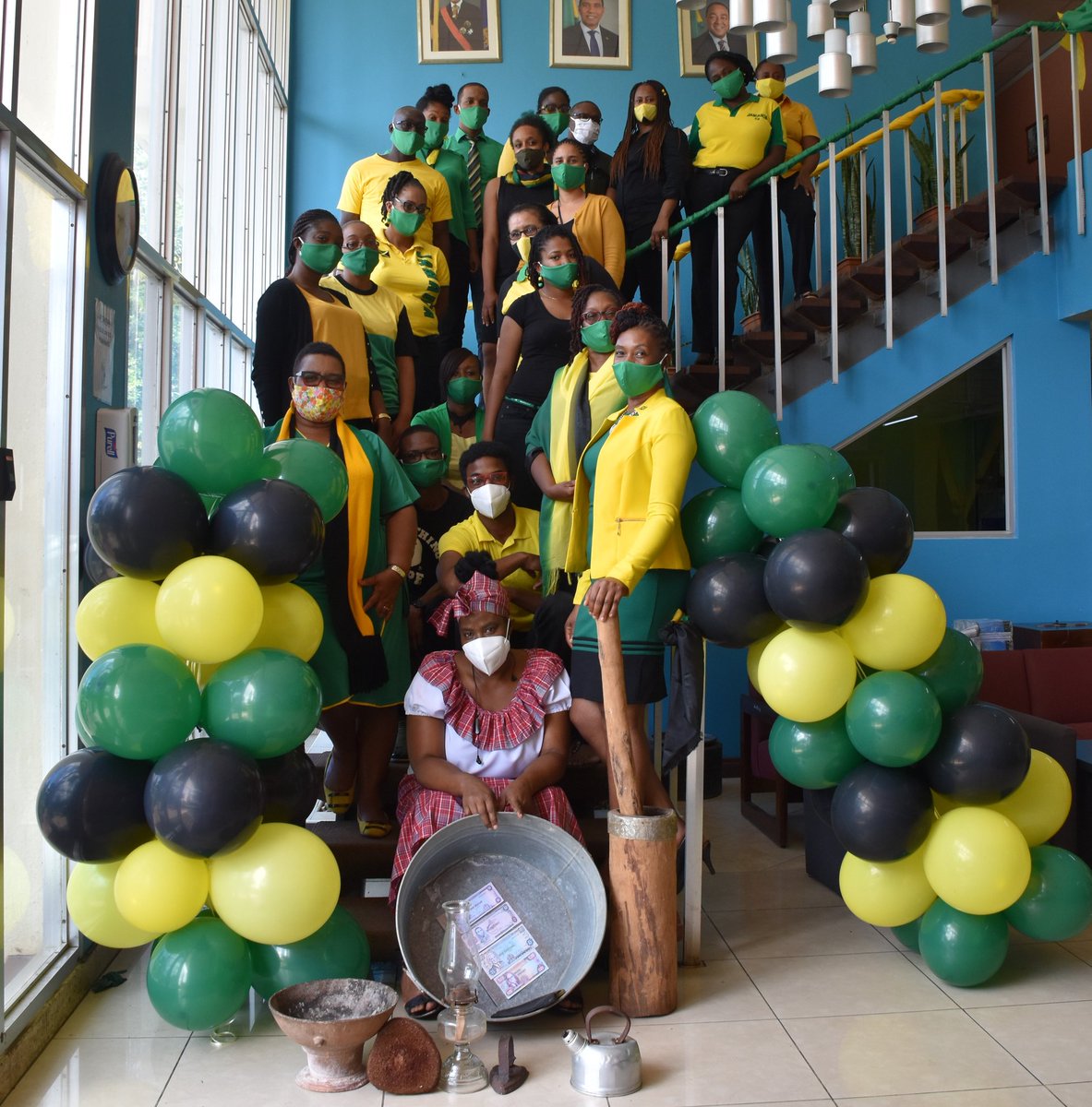 SRHAJamaica's tweet photo. Happy Independence Day Jamaica from the Southern Regional Health Authority. Jamaica-resilient and strong. #Independence58 https://t.co/CSuVqx6qXx