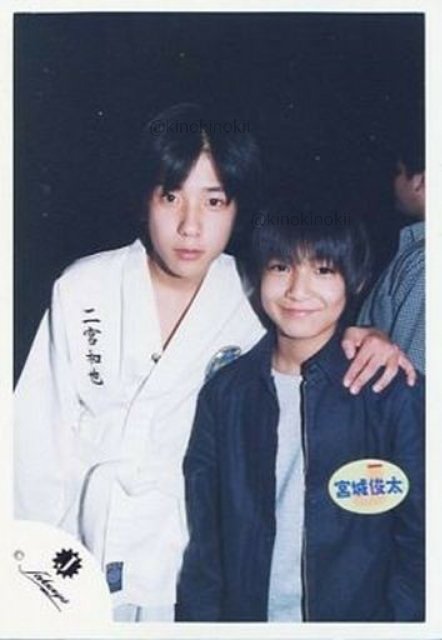 O Xrhsths Kino Sto Twitter 8時だｊ収録 泣き虫俊太ｸﾝも相当可愛かったよなぁ 二宮和也 宮城俊太 ｼﾞｬﾆｰｽﾞjr黄金期写真ｷﾉ