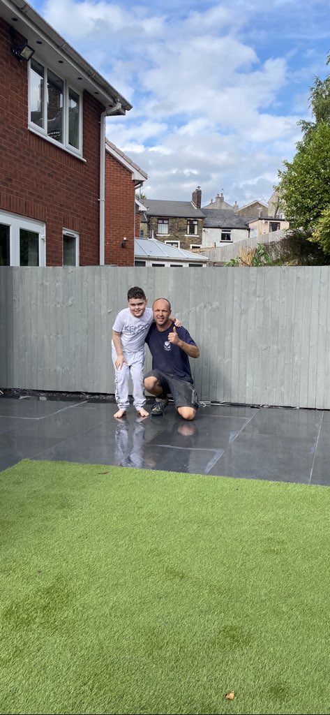 A massive thank you to <a href="/JessopDavid/">David Jessop</a> @MarshallsReg <a href="/TravisPerkinsCo/">Travis Perkins</a> for supplying me with all the materials free of charge for a good mates little lad who’s very poorly ,get well soon Luca and enjoy your garden mate ❤️<a href="/CraigStelnicki/">🇾🇪Craig Stelnicki🇾🇪</a>