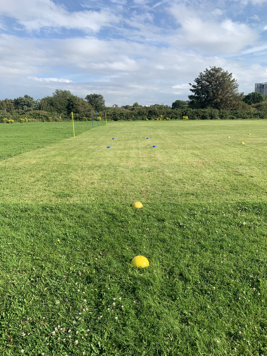 Training tonight for both Saturday &amp; Sunday teams. Brilliant weather for it as well!