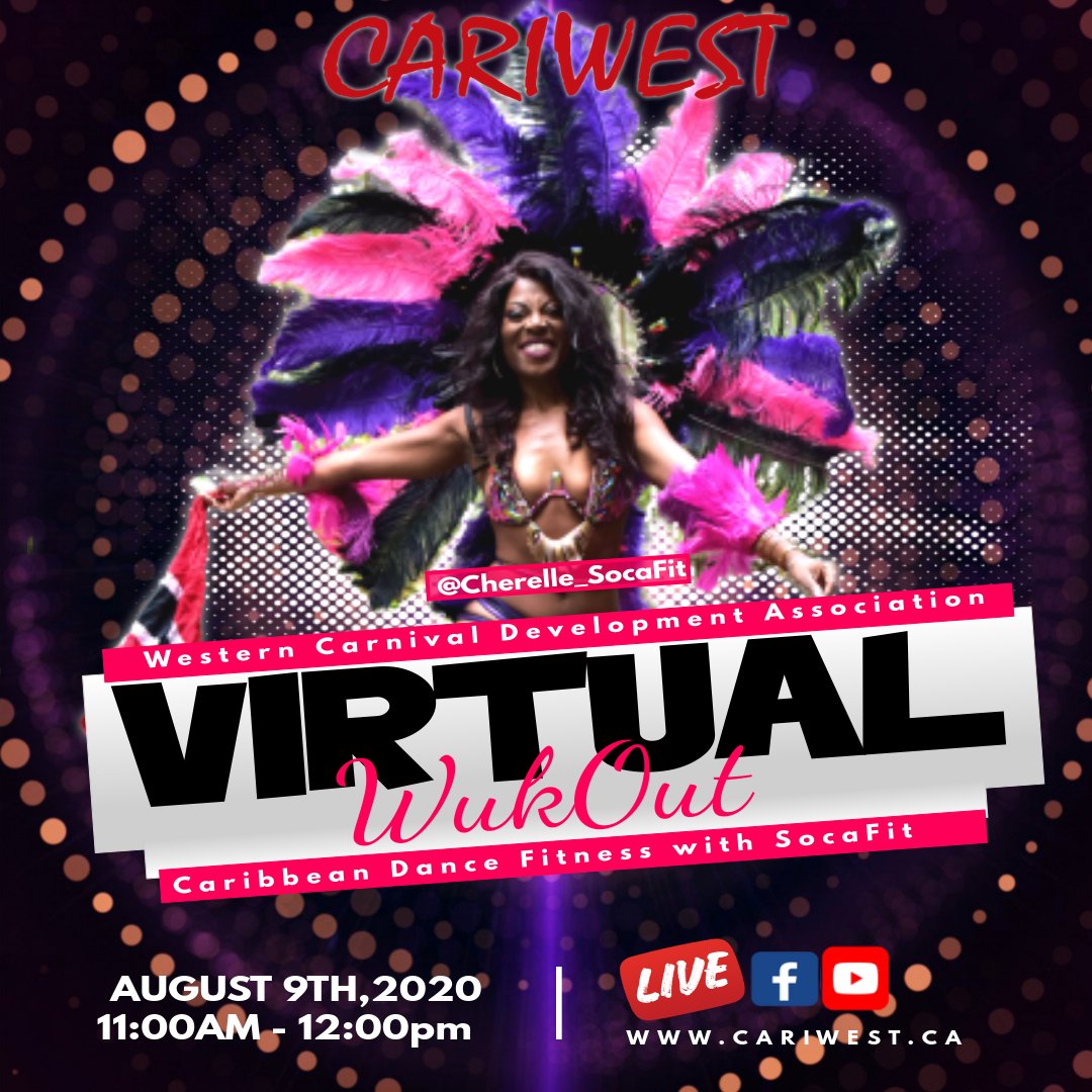 Cariwestyeg's tweet photo. This year, we are all hands on deck as we bring the fête  to you virtually. AUG 7-9 #VirtualLime #CariwestYEG #yeg #yegevents #free #FestivalCity https://t.co/eMI7vaFJIv