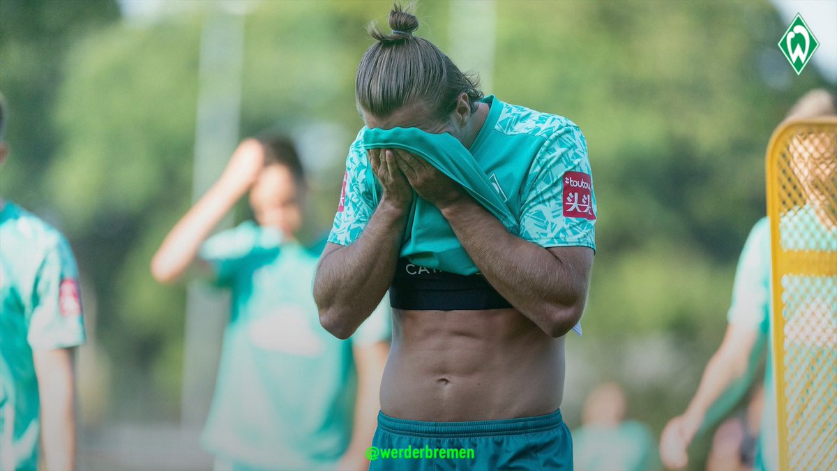 90 Minuten absolviert. Schluss für heute. 💦

#Werder