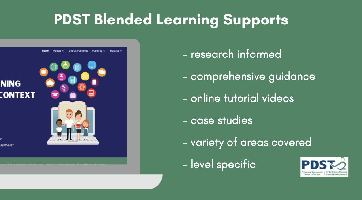If you are looking for ideas to integrate blended learning into your teaching practice, look no further. We have created resources which step you through the pedagogy, planning and practicalities in this regard. Check them out at pdst.ie/blendedlearning #blendedlearning #edchatie
