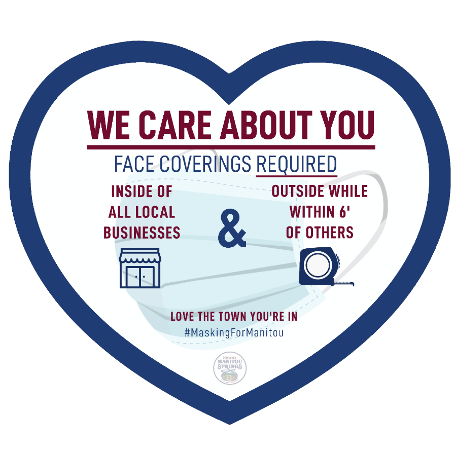 You may see this sticker displayed in the front of many of our amazing local businesses. We care about you ❤️