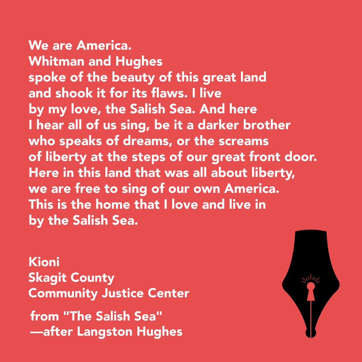 Our students' love of place and liberty gives us hope in these times. #writing #education #arts #teaching #creativewriting #writingcommunity #Mentalhealth #Quarantine #MentalHealthAwareness #writingprompt #incarceration #prison 
 
#writehopenow 
        ^