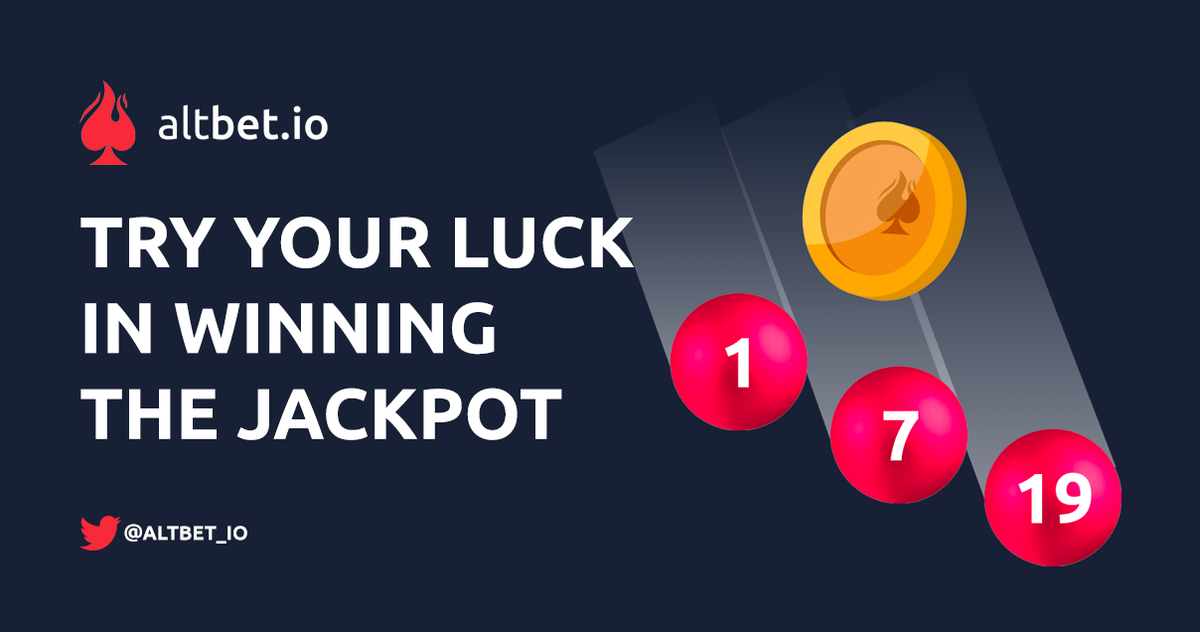Thursday #Lotto draw in 3,5h

Win 111900 $ABET worth $6000+ #Bitcoin

- Sign up on altbet.io if you haven't already
- Instantly swap your #BTC to #ABET
- Go to altbet.io/games/lotto
- Pick your lucky numbers and buy your ticket

#blockchain #alts #altcoin #crypto