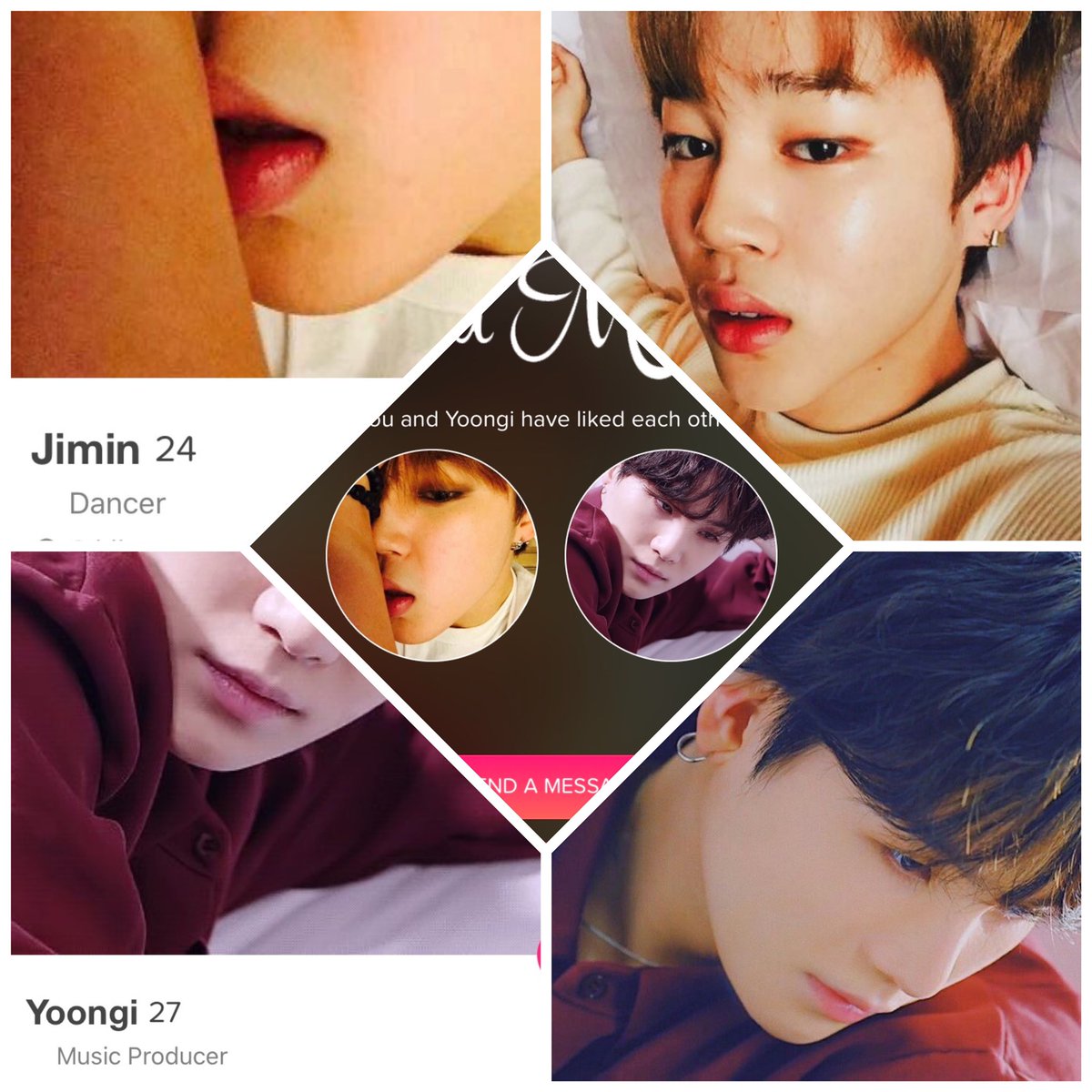 Yoonmin DTF AUJimin, notorious for his one night stands, comes across Yoongi’s profile on a dating app and swipes right, expecting his friend to swipe left. When Yoongi surprises Jimin by being DTF, he has to confront his feelings for Yoongi face on instead of avoiding them.