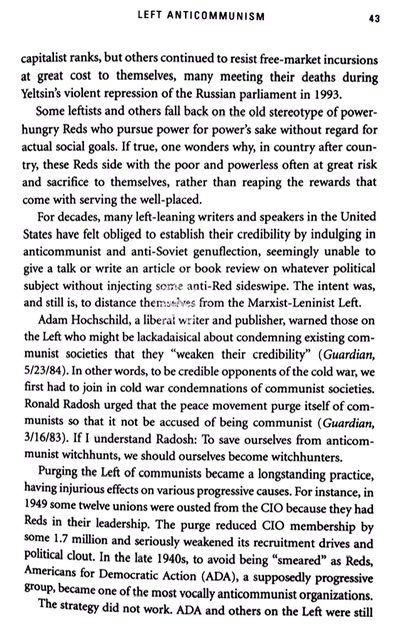 Michael Parenti, 1997: "Blackshirts & Reds"