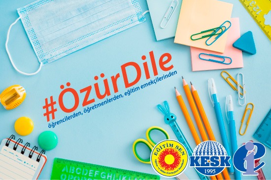 En zor koşullarda dahi görevini eksiksiz yerine getiren öğretmenleri hedef alanlar, çalışmadan para kazanmakla  suçlayanlar öğretmenlerden özür dilemelidir. #ÖzürDile