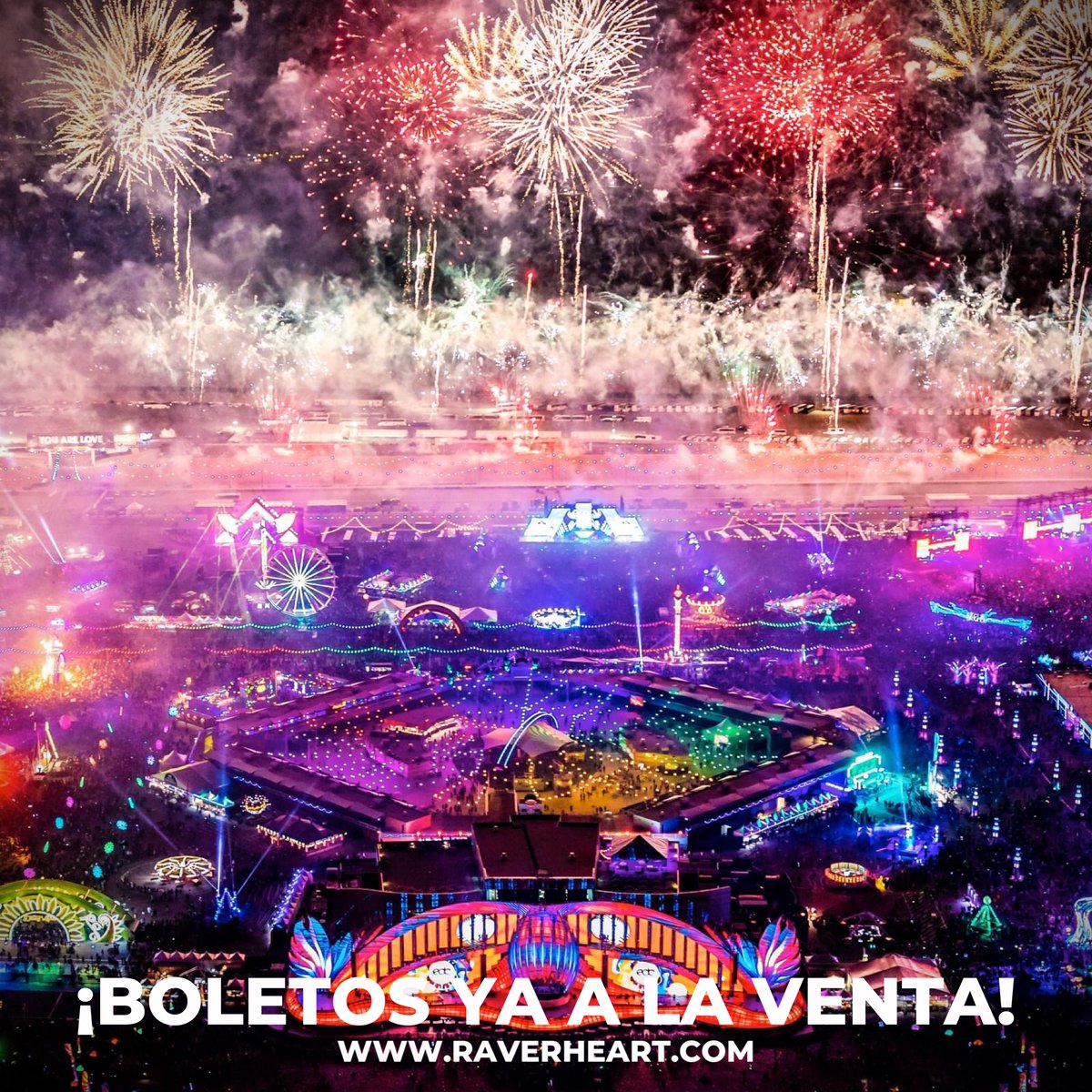 Los paces para EDC Las Vegas ya están disponibles 🔥🙌🏻

bit.ly/ticketsedcvegas