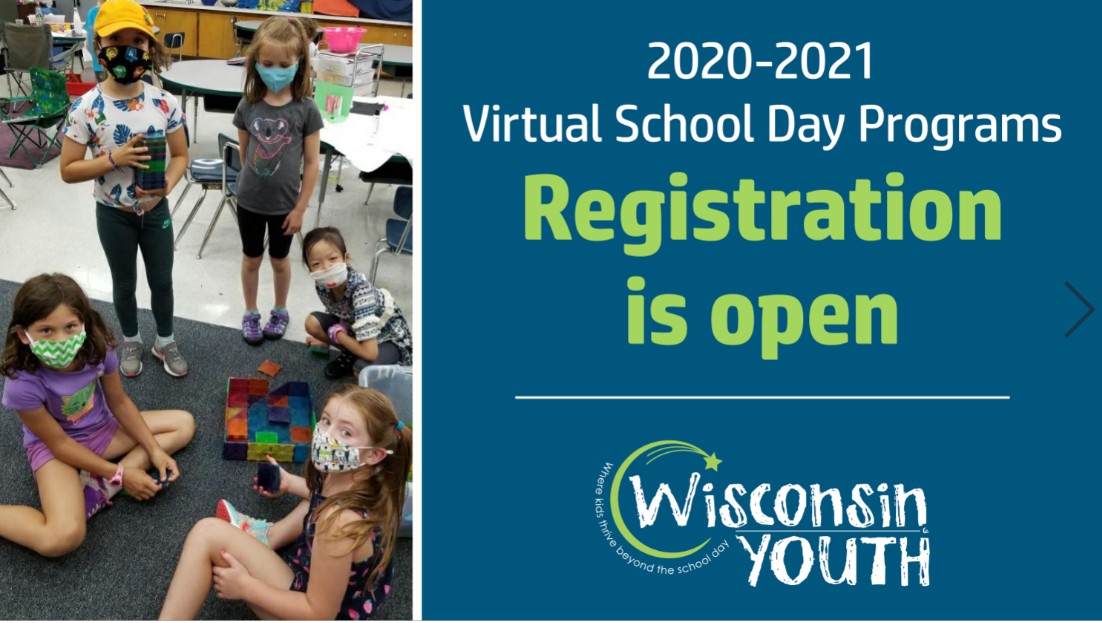 MADISON Families: Registration is now open for virtual school day programs. Register️: bit.ly/VirtualSchoolD…