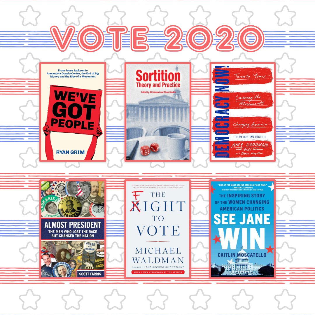 chattlibrary's tweet photo. Today's the Tennessee State Primary Elections, so we've created some excellent book selections for anyone interested in reading about issues happening right now. Visit https://t.co/JdpiX3HO3d to get a digital copy or reserve one for curbside pickup! #ChattanoogaPublicLibrary https://t.co/KIsR2M1RLP