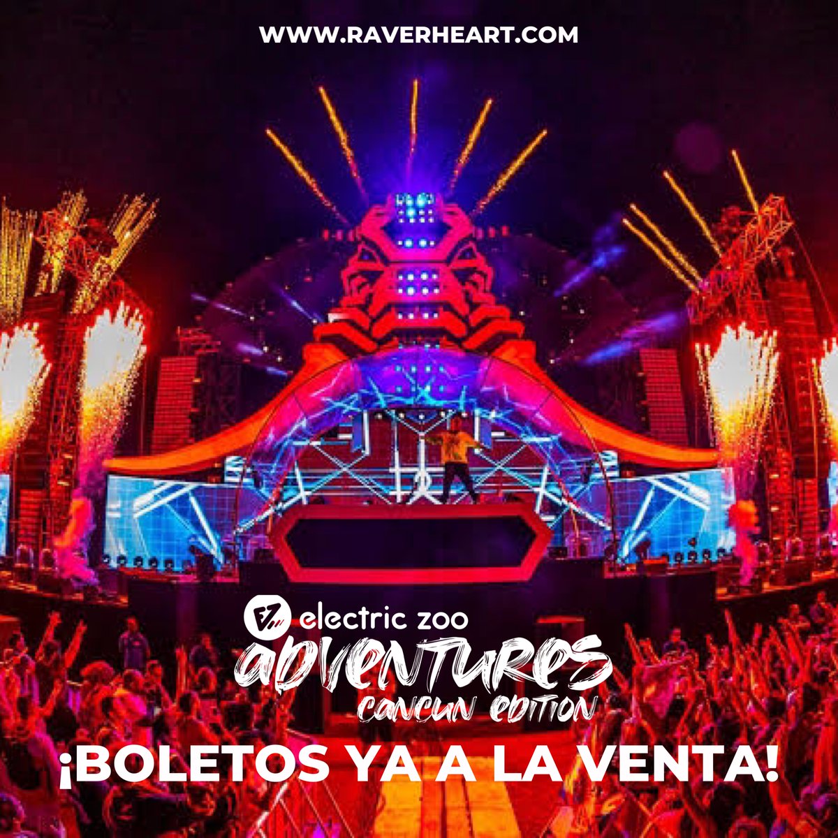 La venta de paquetes para Electric Zoo ha comenzado 🔥🙌🏻

Consulta los planes que tienen disponibles para ti: bit.ly/packagesezoocun