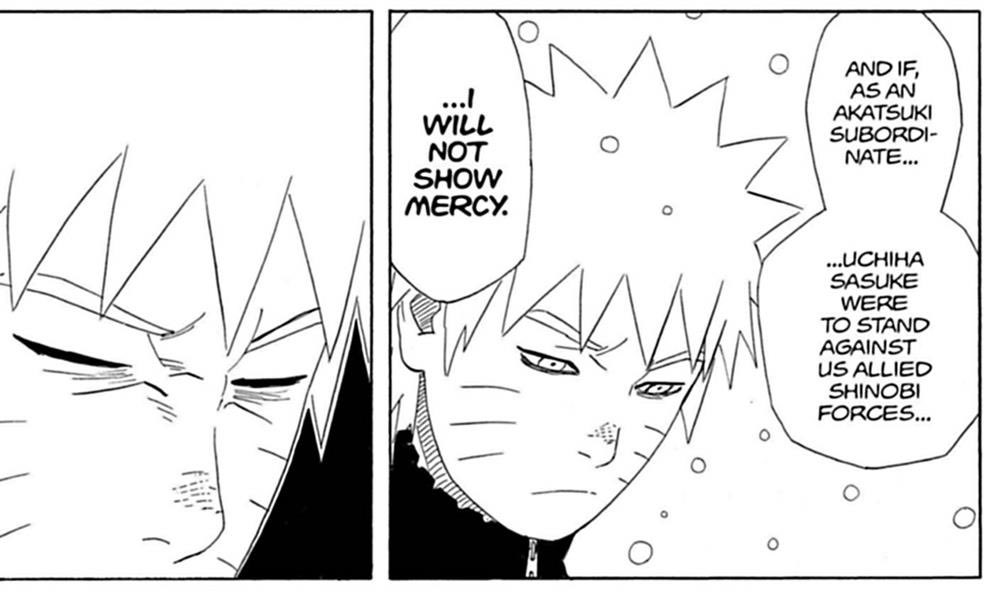 In that moment he clearly felt an immense level of pressure, worry, fear, disbelief and guilt, all simultaneously. That was too much and his body and mind gave in: he panicked, struggled to breathe and fainted. Because he was Sasuke’s friend.