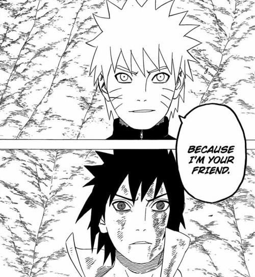 Now I know people hate on Sakura for no reason but it’s absolutely insane to me that Kishimoto did all that to show the extent of the pressure on Naruto’s shoulders due to his will to get Sasuke back, and people would disregard it and reduce it to him being sad about Sakura’s lie