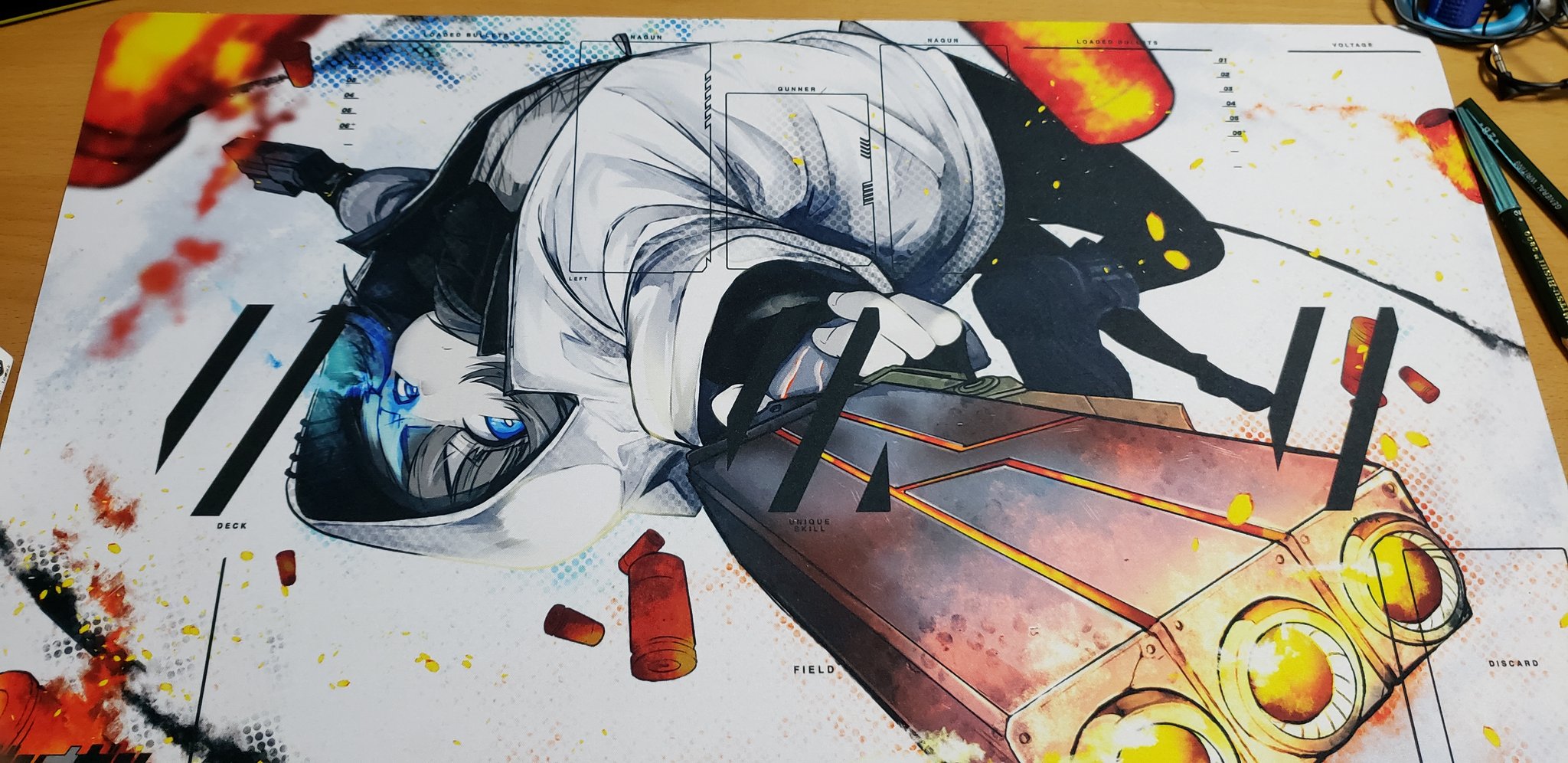 ガンナガン　プレイマット　ヒバナ ガンナガン ヒバナ プレイマット - メルカリ