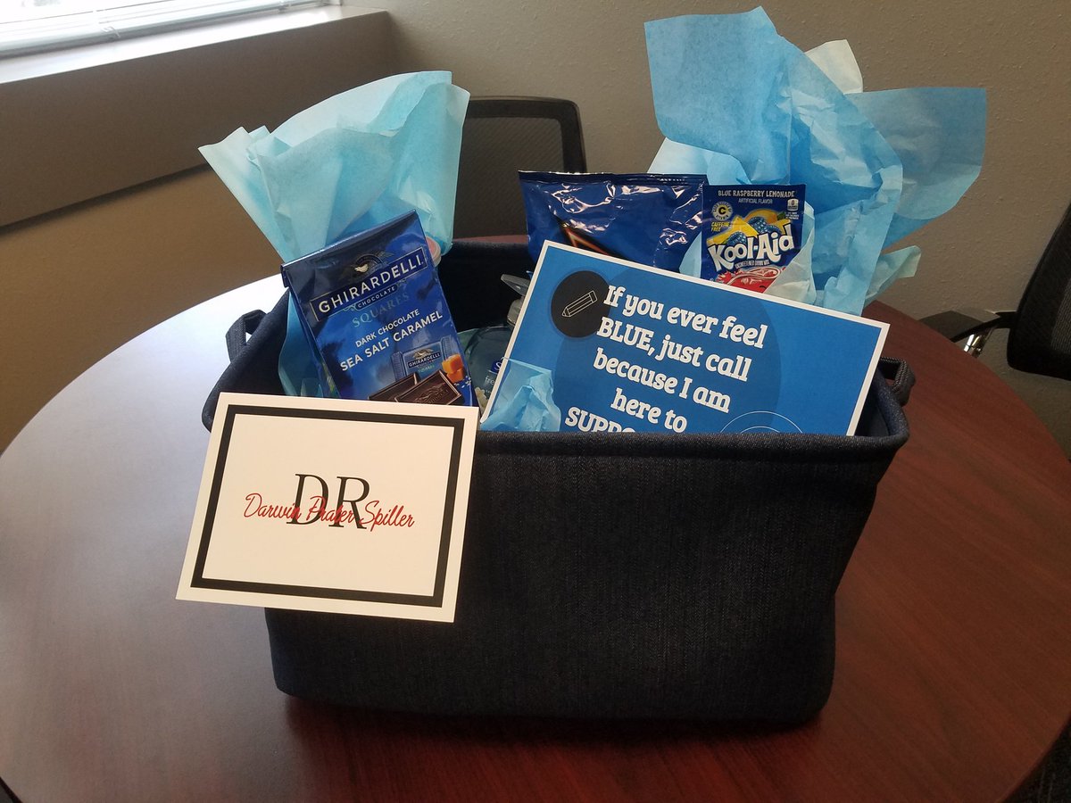 Thank you so much for the basket of treats <a href="/PLCTrailblazer/">Dr. DarWIN P. Spiller</a>! You made my day!