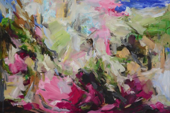One of our favorite paintings by our gallery artist Yangyang Pan - ‘Whispering Wind' 2018. Oil on canvas, 40 x 60 in. View more of Pan's work at bit.ly/33yrcyj