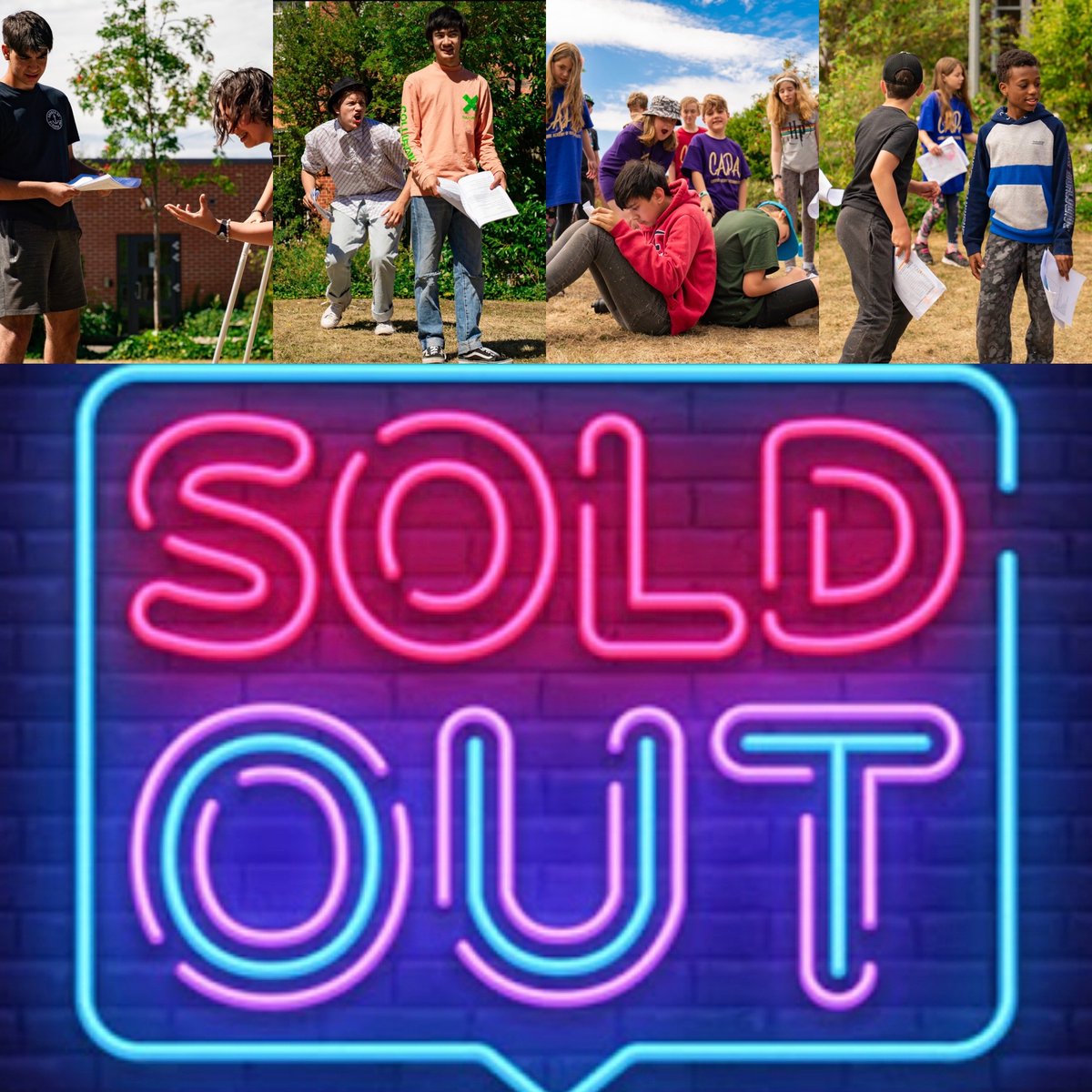 CapaCoombe's tweet photo. Final preparations today for #CAPAShowInAWeek Jubilee Gardens transforming into our open air theatre. Final props sorted. We sold out, added more seats and in ten hours sold out again! Bring on show day tomorrrow. https://t.co/LcVjeJmoRc