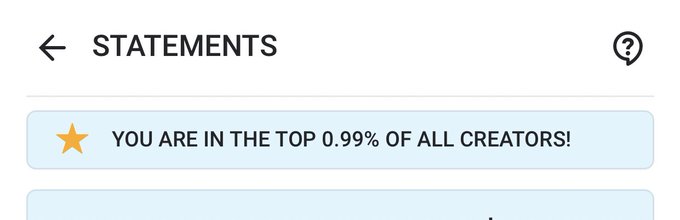 Probably the only one percent I&rsquo;ll ever be in https://t.co/uqQog24F7V https://t.co/xHayBbuukY
