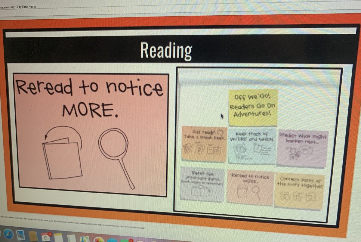 2nd graders becoming strong readers by Rereading texts. We Reread to notice more! Step Up Program Week 1.  #WeAreD97