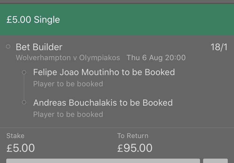 Valuebetfinder's tweet photo. Bet 2 of the Wolves game Card bets 
Another double!
Odds: 18/1 💰 https://t.co/MHTIN1zGos