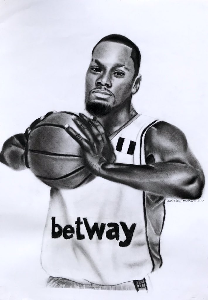 Hi Twitter👋🏾, here’s my drawing of @PrinceNenwerem as a basketballer for the Betway Challenge. Please I need your interactions(retweets, comments and likes) to win the challenge. Thank you❤️
#BetwayFYI #BetwayGameOn  #bbnaijalockdown2020 #BBNaija #BBNaijaLockdown #PrinceBBNaija