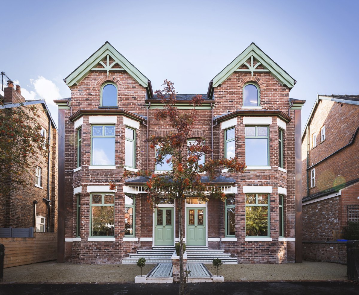 PassivhausTrust's tweet photo. @AlexTowler @phplusmag Yep! Zetland Road is a renovation of a pair of semi-detached #Victorian properties certified to #EnerPHitPlus standard.
https://t.co/1ICEFTE1kL
#Retrofit #RetroFirst #Manchester @ecospheric https://t.co/2yL86zrm2c