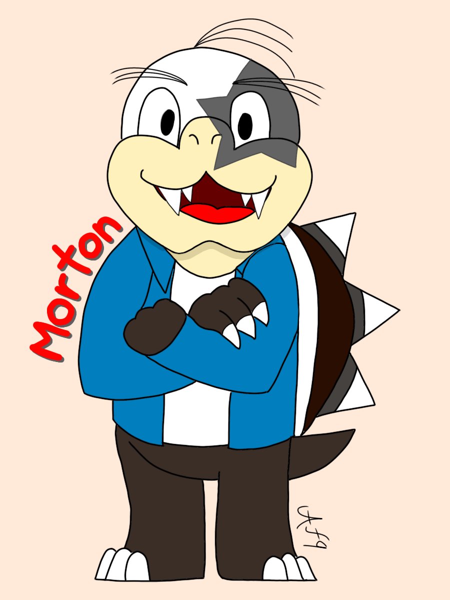 Happy #MortonDay ! He deserves love too! #koopalings #mortonkoopajr