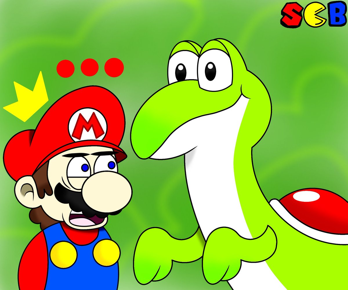 SuperChrisBros's tweet photo. ๐ฆMario & the weird Yoshi๐ฆ
#Mario #Yoshi #SuperMario #SuperMarioWorld #BetaYoshi #Nintendo #Cute #Adorable #Kawaii #Fanart https://t.co/g8gC05RAHG