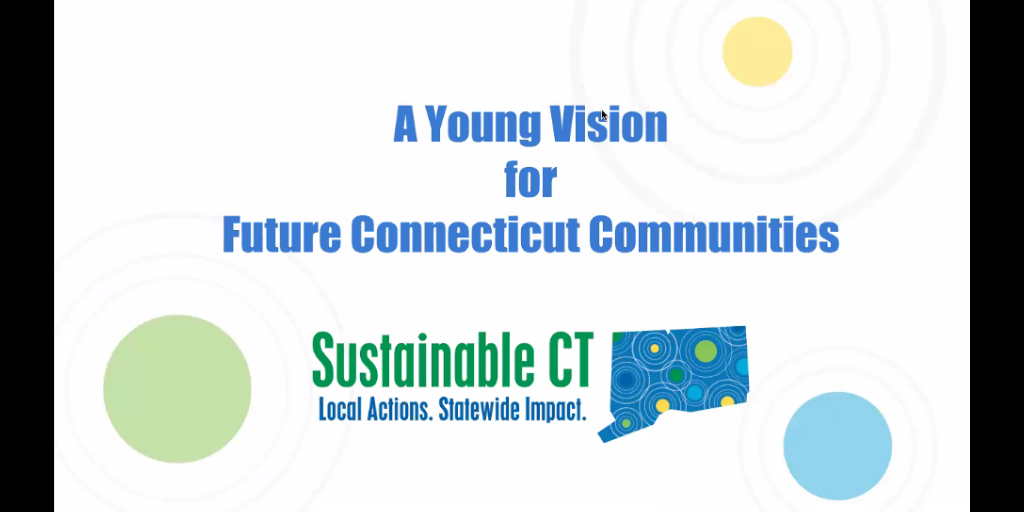 SustainableCT's tweet photo. Thank you, for taking the time out of your busy schedules to attend today's A Young Vision for Future Connecticut Communities webinar.

If you were unable to attend, DON'T WORRY.

To view a recording of this webinar visit https://t.co/X4LH3ExbBC

Password: ?AQEl.4= https://t.co/PKN4xsRwTy