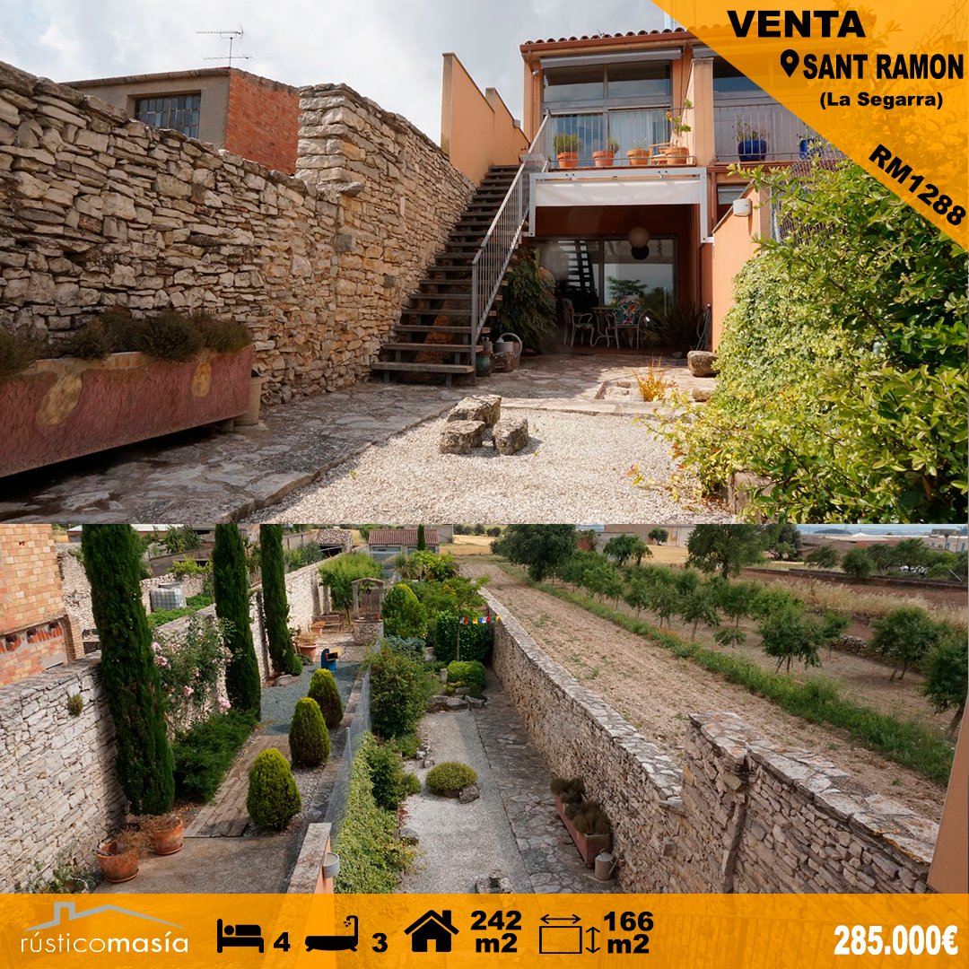 rusticomasia's tweet photo. Molts són els avantatges de viure en una casa de poble 😍 les deixaràs escapar amb la nostra casa a #SantRamon?

Major tranquil·litat 😴 major espai 🤗major privacitat 😏
llibertat d'elecció 🤔 canvis o remodelacions a l'habitatge ⚒ sense cap limitació...
-
#rusticomasia https://t.co/ONYSOG6ocZ