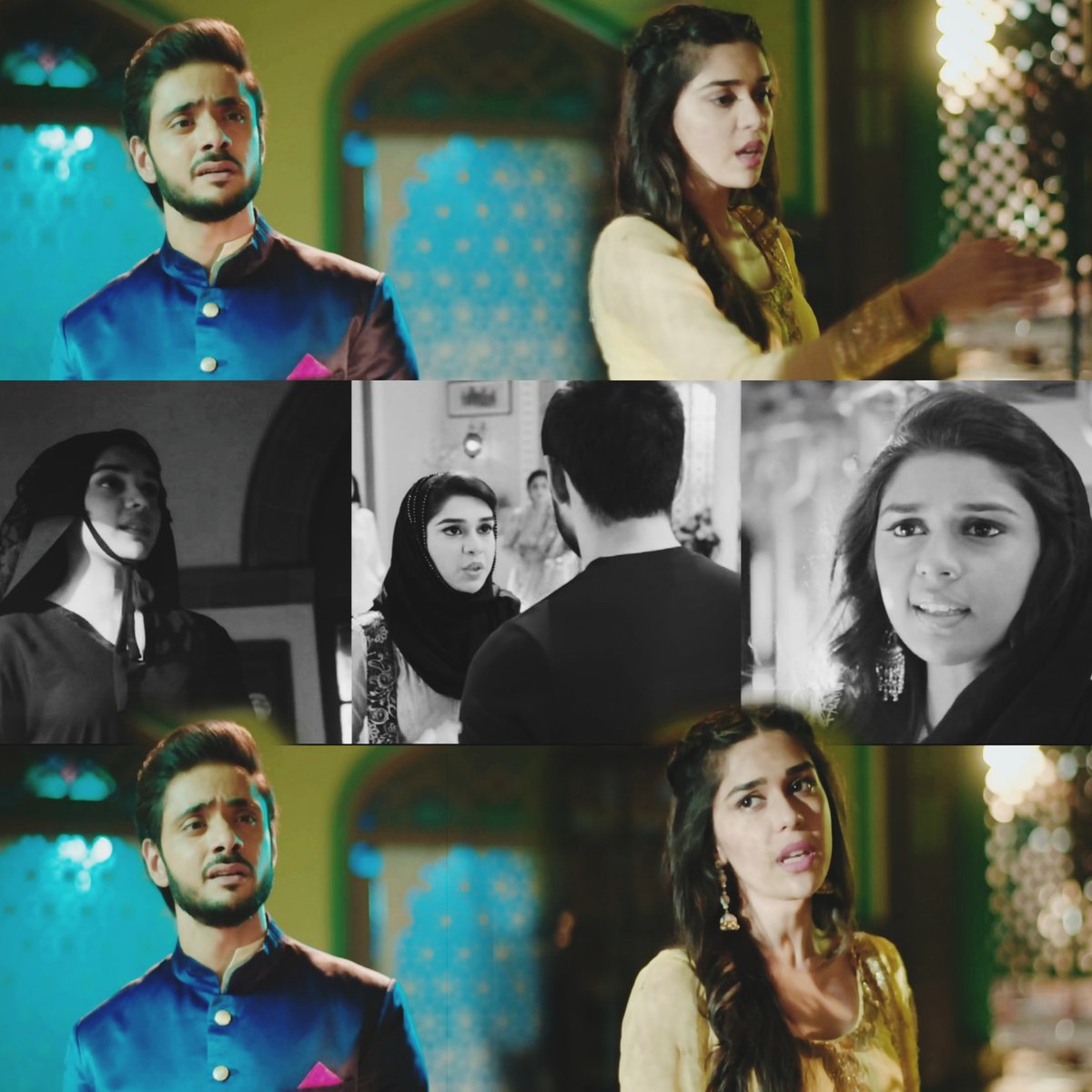 Ishq Jaaniyaaaa...... This scene is enough to say KABEER AHMED loved ZARA for the person she is not just her physical appearance  #ishqsubhanallah #zabeer