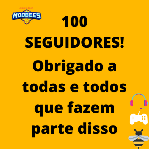 Noobees6's tweet photo. 100 seguidores aqui no Twitter!
É incrível ver quanto um fan club pode alcançar, e sempre que aparece um coração, um cometário, um retweet, um resposta, sempre dá mais motivação para continuar com isso.
Obrigado a todas as pessoas e obrigado @NickelodeonBR 

#MPN #NoobeesNick https://t.co/0OLlo25qID