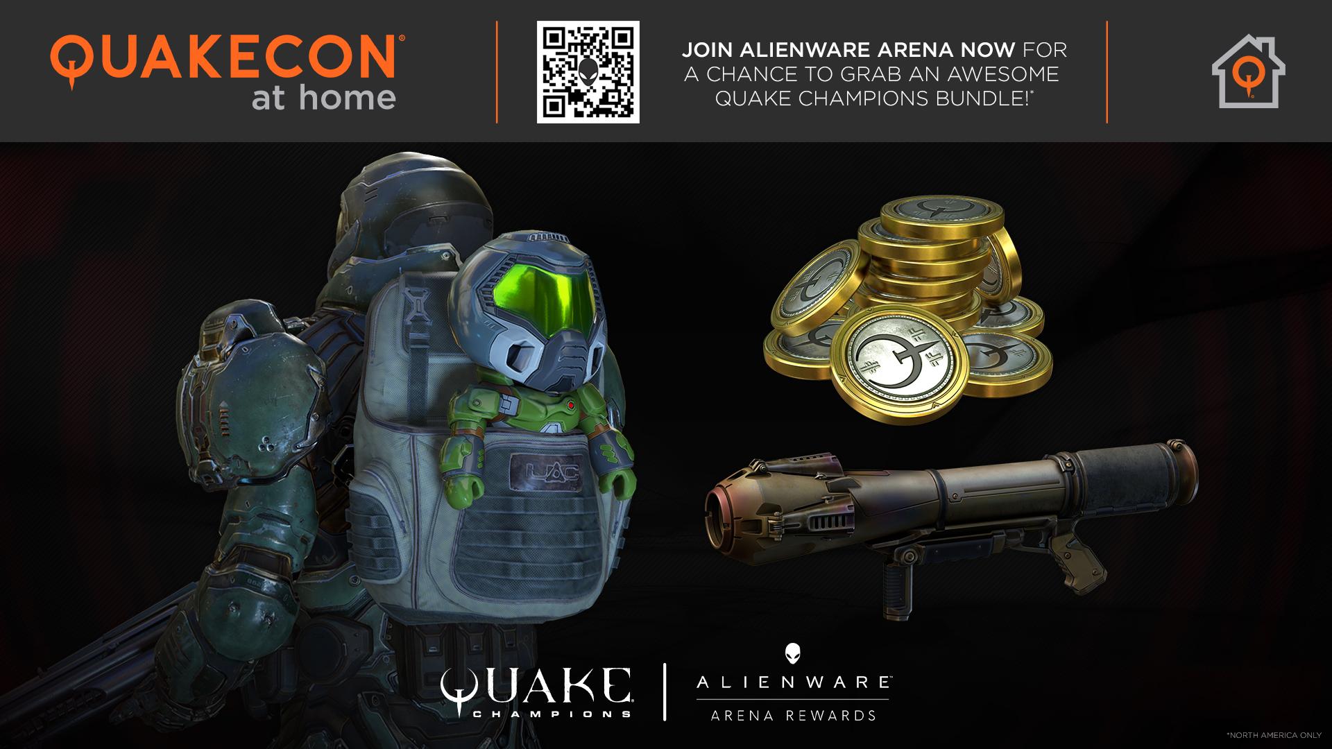 Quake Champions On Twitter Scan The Qr Code To Join Alienware Arena Now For A Chance To Get This Quake Champions Bundle During Quakecon At Home Https T Co Ka1flsj4zz