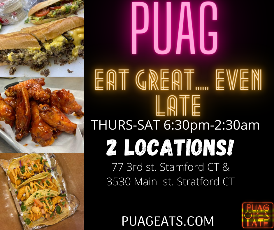 PUAGeats's tweet photo. YKTV!! Order online and pull up!!

#puageats #fastfood #instagood #eatgreat #latenighteats #stayhome #bridgeportct #stratfordct #stamfordct #fairfieldcounty https://t.co/YP5jkmkc6u https://t.co/HVoi5Qz58I