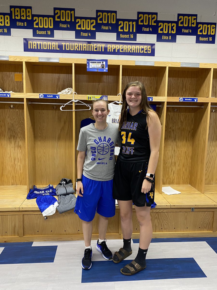 Thank you <a href="/BriarCliffWBB/">Briar Cliff WBB</a> for a great visit! Very thankful for the offer