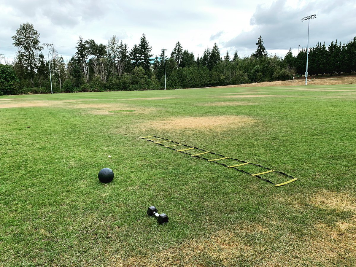 Seatrainer's tweet photo. “That’s all you brought ? I better be sore bro”.  
Don’t worry ... I got you 😉 #Fitness #functionaltraining #Sprints #JumpSquats #MoreSprints #speedladderdrills  #Ballslams #Froghops #SplitSquats #onearmDbSnatch #BurpeesForTheWin #Vomit #myJobIsDoneHere #heyHireMe #FunTimes https://t.co/JCoul9sFqh