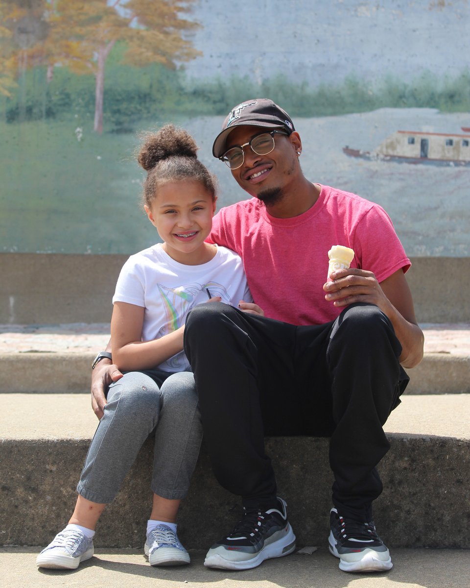 "My favorite part about Cape Girardeau is just the people, the surroundings, and obviously the river is one of the best parts as well. The community itself... I just love it a lot."humansofcape.com/daddy-time/ #humansofcape #semo #beanicehuman #icecream #daddytime