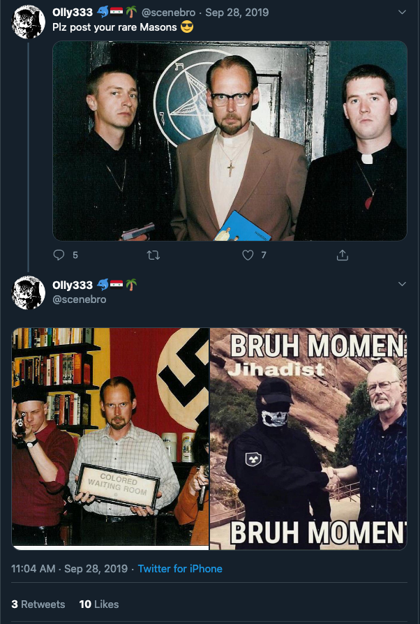 .@/scenebro doesn't seem to be a fan of Jews. Seems to like James Mason though.