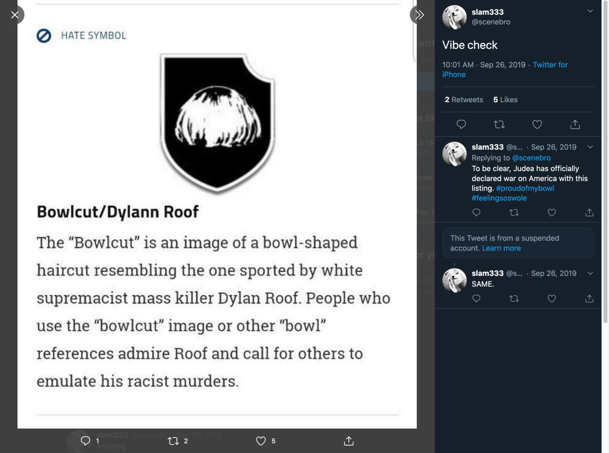 Looking at his timeline, it looked interesting. Of course, we know now that "Vic Mackey" is really Andrew Casarez of Orangevale, CA. https://twitter.com/anonymouscommie/status/1280706291292397568 https://accollective.noblogs.org/post/2020/07/07/vic-mackey-of-the-bowl-patrol-identified-as-andrew-casarez-of-orangevale/But check out some of @/scenebro's posts: