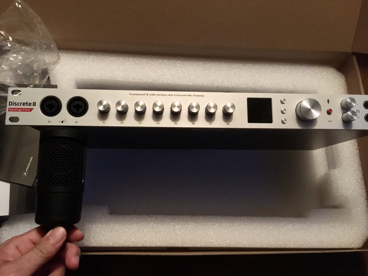 Dr_MIYA's tweet photo. ついに、届いたのである
#discrete8synergycore
#antelopeaudio https://t.co/TjrLDFF5rx