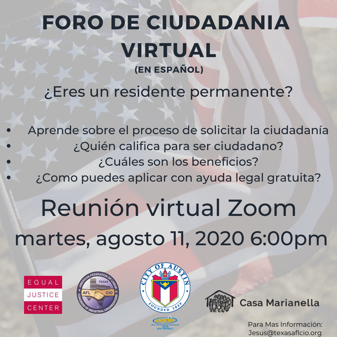 JesusPerales11's tweet photo. ¿Eres residente permanente? Acompáñanos en un foro virtual sobre cómo puedes solicitar la ciudadanía. Registración: https://t.co/NYznlz03nh https://t.co/ngCwnk9owA