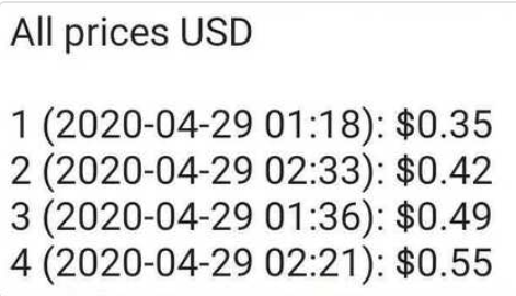 The same internal Government document says that weekly average Unit Price 14 Apr – 28 May for IIR masks was £0.51.(We have contemporaneous quotes for IIR masks on 29 April – in US$ - which suggest the internal Govt document pricing may have been a little on the high side.) /3