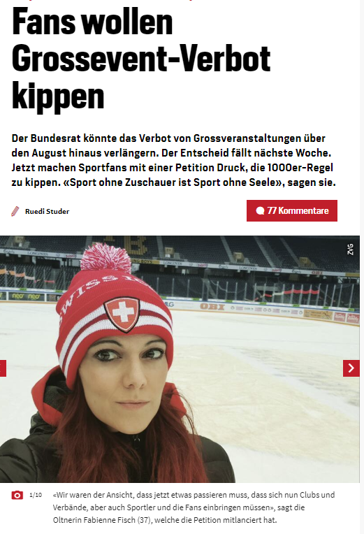 Wenn ufs mal dini Visage im Blick gsehsch. 😂🙈😱